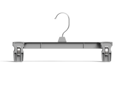 6212 Recycled Hanger with Padded Pinch Clips, 12"