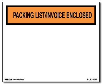 Packing List Envelope 4.5x5.5"
