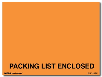 Packing List Envelope 4.5x6"