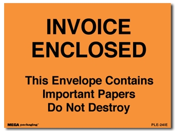 Packing List Envelope 4.5x6"