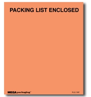 Packing List Envelope 7x6"