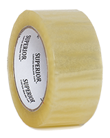 Pressure Sensitive Carton Sealing Tape, 2", Clear, 300'