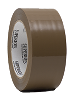 Pressure Sensitive Carton Sealing Tape, 2", Tan, 300'