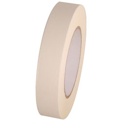Masking Tape with Natural Rubber Adhesive, 1", 180'