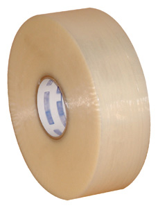 Acrylic Machine Length Carton Sealing Tape, 3", Clear, 3000'