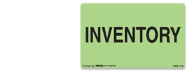 Warning Labels ''INVENTORY '' 2 x 1.25"