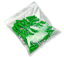 [PB-F40608] Clear Line Single Track Seal Top Bag -- Pint Freezer Size, 6x8''