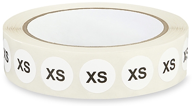 [LA-SIZE-XS] Circle Label Size Sticker, XS