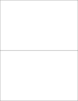 [LA-HLL-539] High Speed White Laser Labels on a Sheet, 8-1/2x5-1/2"