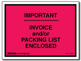 [PLE-74IP] Packing List Envelope 4.5x6"