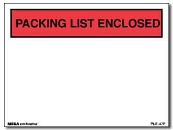 [PLE-47P] Packing List Envelope 4.5x7.5"