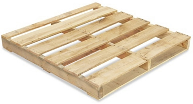 [PAL-2-4048-2] 2-Way Recycled Wood Pallet #2 48x40"