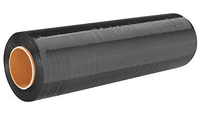 [SW-FLM-20805000BLK] Black Machine Stretch Wrap, 20", 80ga