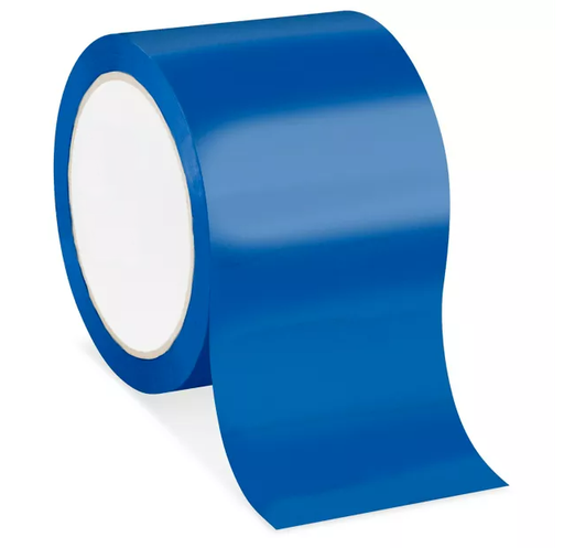 [TP-355BLU90] Color Carton Sealing Tape, 3", Blue, 270'