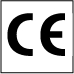 [LA-AMS-294] Warning Labels ''CE '' 1 x 1"