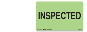 [LA-AMS-420] Warning Labels ''INSPECTED '' 2 x 1.25"