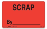 [LA-AMS-422] Warning Labels ''Scrap '' 2 x 1.25"