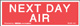 [LA-WAR-107] Warning Labels ''Next Day Air'' 1 x 3"