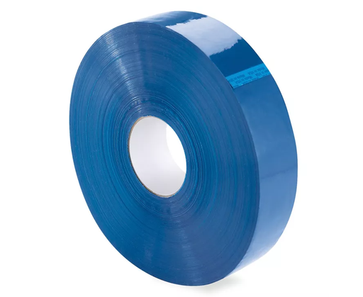 [TP-122012BL] Machine Length Carton Sealing Tape, 2", Blue, 3000'